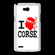 Coque LG L80 I love Corse 2