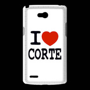 Coque LG L80 I love Corte