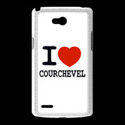 Coque LG L80 I love Courchevel