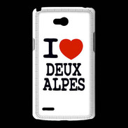 Coque LG L80 I love Deux Alpes