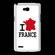Coque LG L80 I love France 4