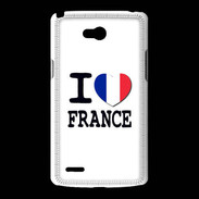 Coque LG L80 I love France 2