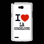 Coque LG L80 I love Guadeloupe