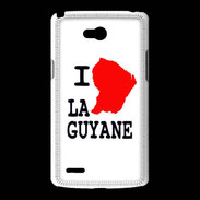 Coque LG L80 I love Guyane 2