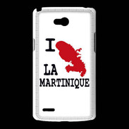 Coque LG L80 I love La Martinique 2