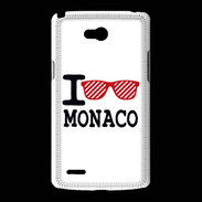 Coque LG L80 I love Monaco 2