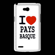 Coque LG L80 I love Pays Basque