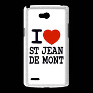Coque LG L80 I love Saint Jean de Mont