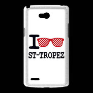 Coque LG L80 I love Saint Tropez 2