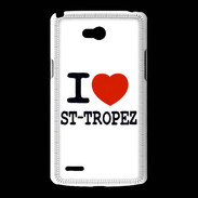Coque LG L80 I love Saint Tropez