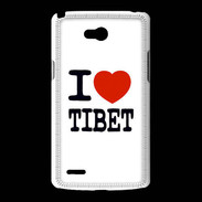 Coque LG L80 I love Tibet