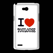 Coque LG L80 I love Toulouse