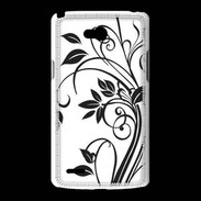 Coque LG L80 motif fleurs 2