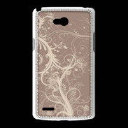 Coque LG L80 motif fleuri 4