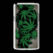 Coque LG L80 Feuilles de cannabis 50
