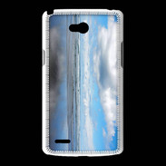 Coque LG L80 DP Nuage mirroir
