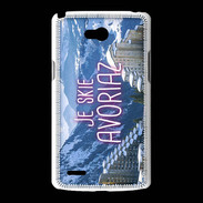 Coque LG L80 Je skie Avoriaz ZG