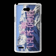 Coque LG L80 Je skie l'Alpes d'Huez ZG