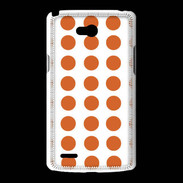Coque LG L80 pois orange