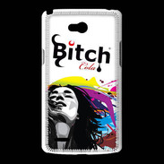 Coque LG L80 Bitch cola et fille