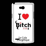 Coque LG L80 I love Bitch Cola 2