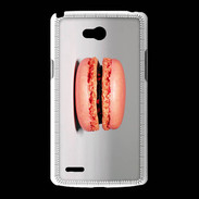 Coque LG L80 Macaron orange PR