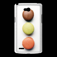 Coque LG L80 Trio de macarons PR