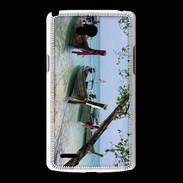 Coque LG L80 DP Barge en bord de plage 2