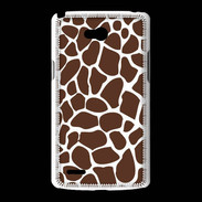 Coque LG L80 motif girafe 2