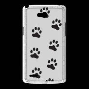 Coque LG L80 pattes de chats/chiens 2