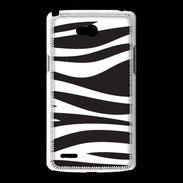 Coque LG L80 zèbre