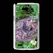 Coque LG L80 Lapin sauvage PB 1