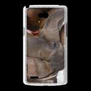 Coque LG L80 DP Éléphant 1