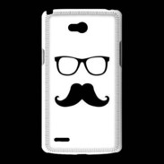 Coque LG L80 moustache 3