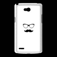 Coque LG L80 moustache 4