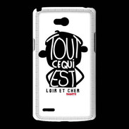 Coque LG L80 Adishatz Humour Loir et Cher