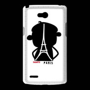 Coque LG L80 Adishatz Humour Paris