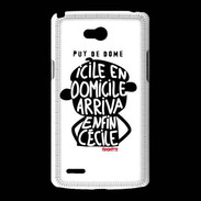 Coque LG L80 Adishatz Humour Puy de Dome