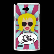 Coque LG L80 Miss Clubbing Blonde