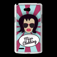 Coque LG L80 Miss Clubbing Brune