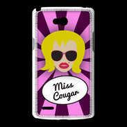 Coque LG L80 Miss Cougar Blonde