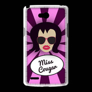 Coque LG L80 Miss Cougar Brune