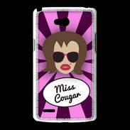 Coque LG L80 Miss Cougar Chatain
