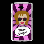 Coque LG L80 Miss Cougar Rousse