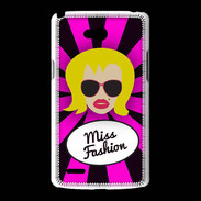 Coque LG L80 Miss Fashion Blonde