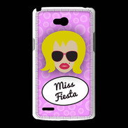 Coque LG L80 Miss Fiesta Blonde