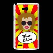 Coque LG L80 Miss Latina Rousse