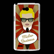 Coque LG L80 Mister Business Blond