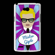 Coque LG L80 Mister Gigolo Blond