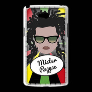 Coque LG L80 Mister Reggae Blanc